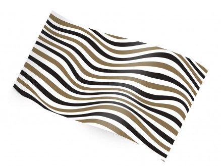 Luxury Waves - Printed Tissue Sheets, 20 x 30