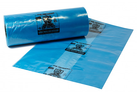 ARMOR DEFENDER™ Rust Preventative Gusseted Bags, 4 Mil, Blue, 20 x 16 x 30"