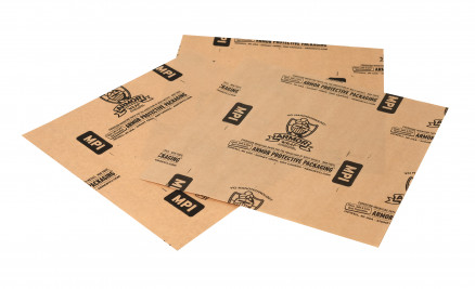 ARMOR WRAP® Rust Preventative MPI Paper Sheets, 12 x 12"