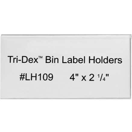 Bin Label Holders, 2 1/4 x 4"