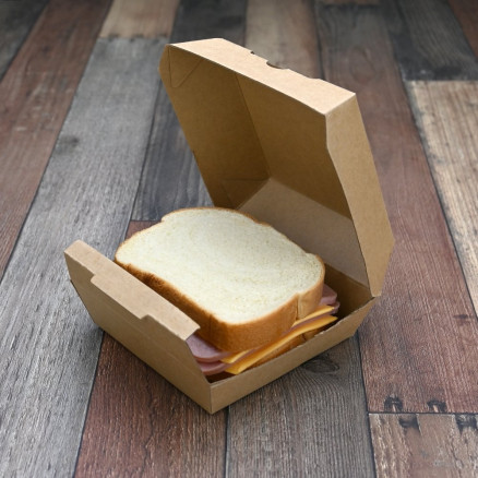 #ReadyFresh® Sandwich Containers - Large, 6.25 x 5.5 x 2.69"