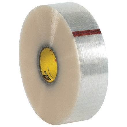 3M 372 Carton Sealing Tape, Clear, 3" x 1000 yds., 2.2 Mil Thick