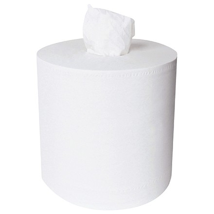 Scott® Essential™ Plus White Hard Wound Roll Towels, 8" X 600
