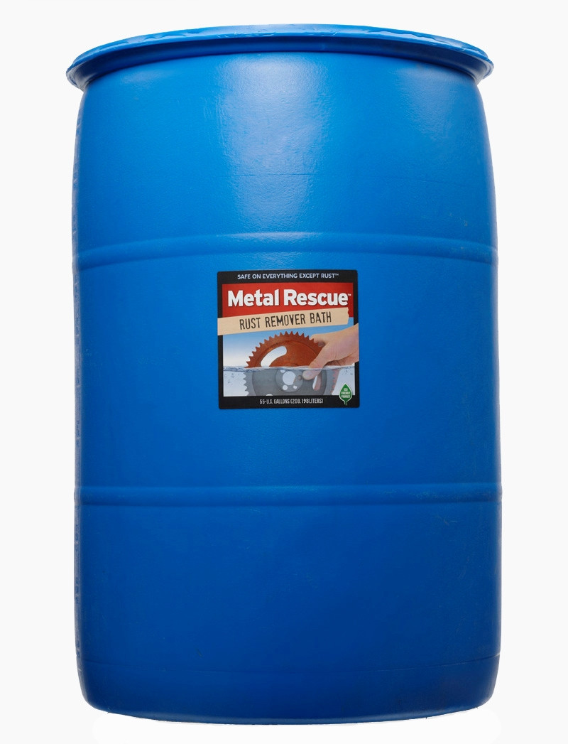METAL RESCUE® Rust Remover Bath, 55 Gallon, Drum