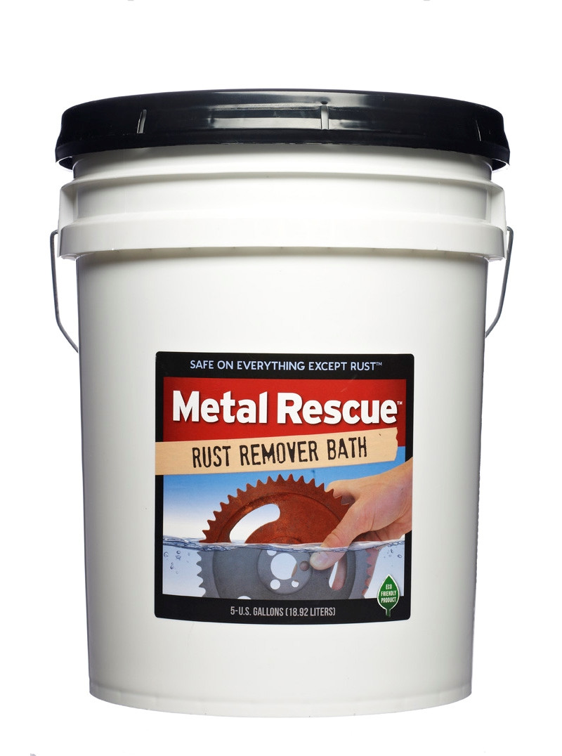 METAL RESCUE® Rust Remover Bath, 5 Gallon, Pail