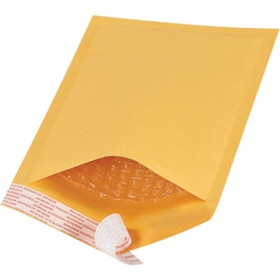 Bubble Mailers, #00, 5 x 10