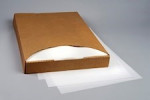 Revestimientos para sartenes blancos, papel de pergamino de silicona, 24 3/8 x 16 3/8 