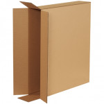 Cajas de cartón corrugado, carga lateral, pared doble, 30 x 6 x 40 