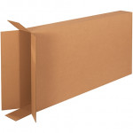 Cajas de cartón corrugado, carga lateral, 28 x 6 x 52 