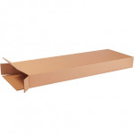 Cajas de cartón corrugado, carga lateral, 14 x 4 x 42 