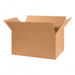 Cajas de cartón corrugado, profundidad múltiple, 30 x 17 x 16 