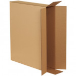 Cajas de cartón corrugado, carga lateral, pared doble, 30 x 6 x 40 