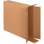 Cajas de cartón corrugado, carga lateral, pared doble, 30 x 6 x 30 