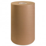 Rollo de papel kraft marrón de 17.5 pulgadas x 1320 pulgadas (110 pies),  fabricado en los Estados Unidos, rollo de papel marrón, rollo de papel de
