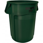 Contenedor de reciclaje Rubbermaid® Brute® - 44 galones, verde