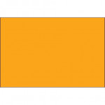 Etiquetas de inventario de color naranja fluorescente - 3 x 6 