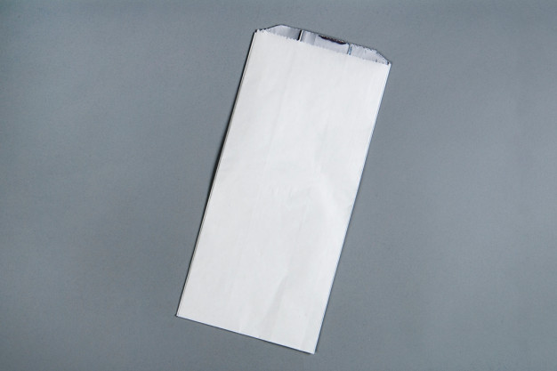 Papel de aluminio en bolsas de pinta, 4 x 3 1/4 x 10 "