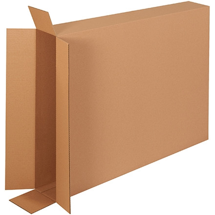 Cajas de cartón corrugado, carga lateral, 28 x 5 x 38 "