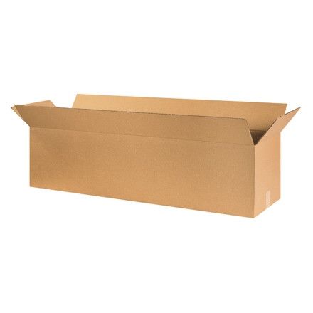 Cajas de cartón corrugado, 44 x 12 x 12 ", Kraft