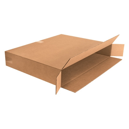 Cajas de cartón corrugado, carga lateral, 30 x 5 x 24 "