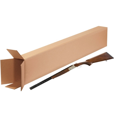 Cajas de cartón corrugado, carga lateral, 14 x 4 x 52 "
