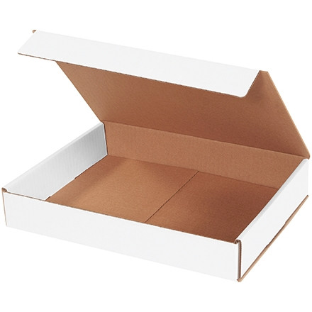 Indestructo Mailers, Blanco, 12 x 9 x 2 "