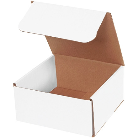 Indestructo Mailers, Blanco, 8 x 8 x 4 "