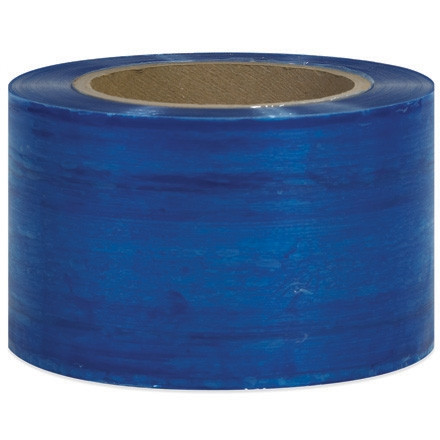 Película extensible azul, calibre 80, 3 "x 1000 '