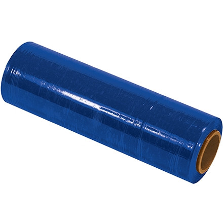 Película estirable manual de fundición azul, calibre 80, 18 "x 1500 '