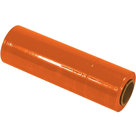 Película estirable manual de fundición naranja, calibre 80, 18 "x 1500 '