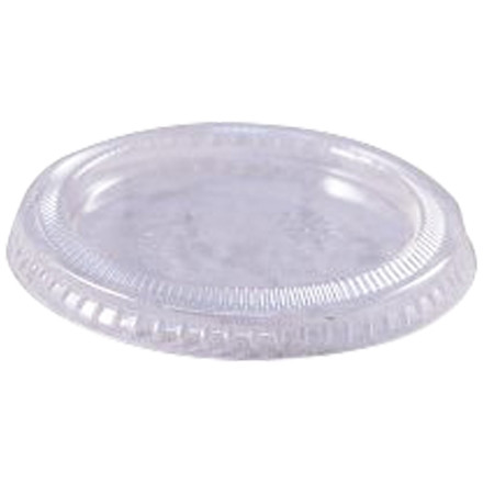 Tapas de vaso de porción de plástico para 2 oz.