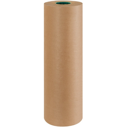 Rollos de papel Kraft recubierto de polietileno, 24 "de ancho - 50 lb.