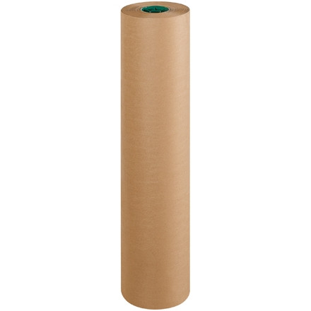 Rollos de papel Kraft recubierto de polietileno, 36 "de ancho - 50 lb.