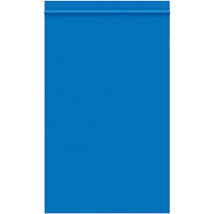 Bolsas de polietileno que se pueden volver a cerrar, 5 x 8 ", 2 mil, azules
