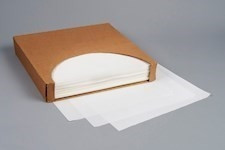 Hojas de papel resistentes a la grasa, blancas, 12 x 12 "