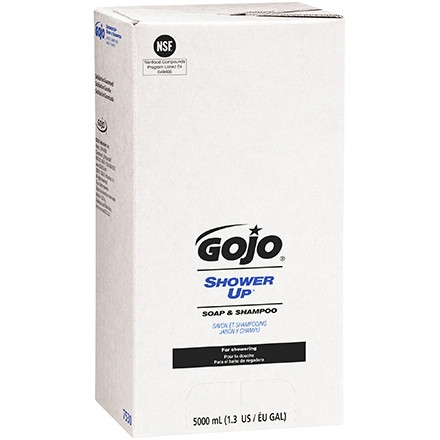 Caja de recambio de jabón y champú GOJO® Shower Up® - 5,000 ml