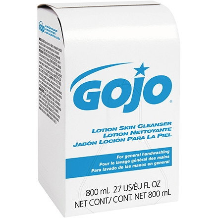 Caja de recambio de jabón limpiador de piel con loción GOJO® - 800 ml