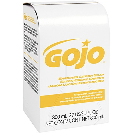 Caja de recambio de jabón de loción enriquecida GOJO® - 800 ml