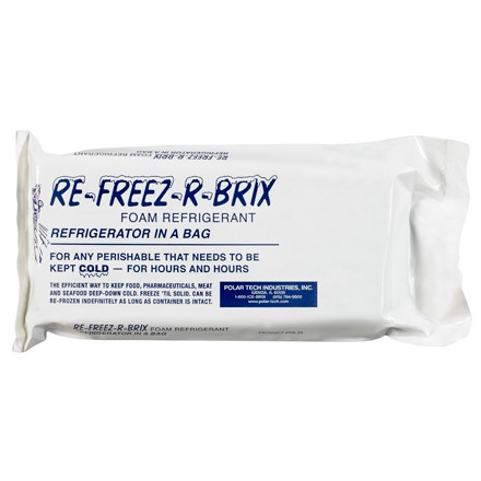Re-Freez-R-Brix ™ 31 oz. Ladrillos fríos - 9 X 4 X 1 1/2 "