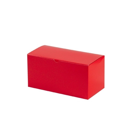 Cajas de aglomerado, regalo, rojo festivo, 12 x 6 x 6 "