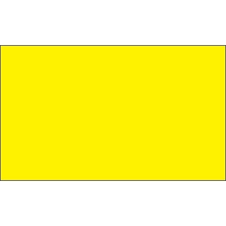 Etiquetas de inventario amarillas fluorescentes - 3 X 5 "