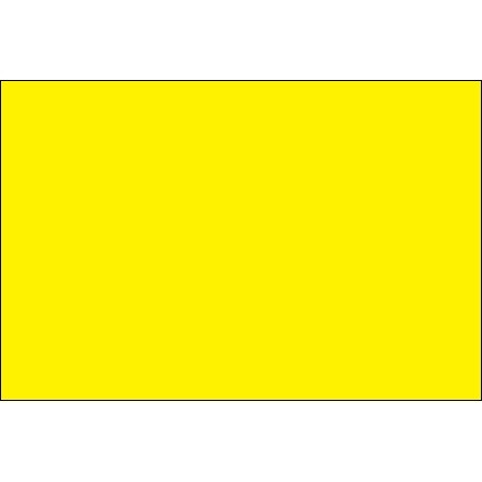 Etiquetas de inventario amarillas fluorescentes - 3 X 10 "