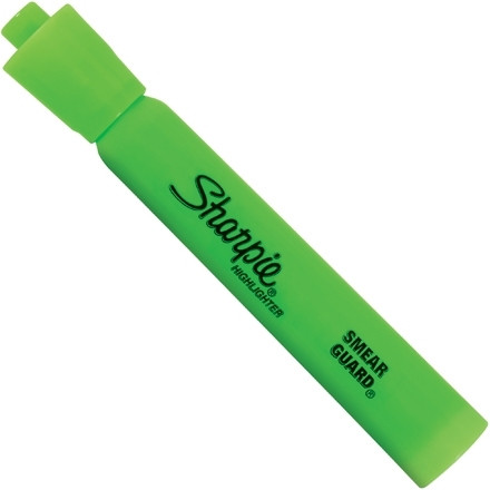 Resaltadores Sharpie®, verde fluorescente