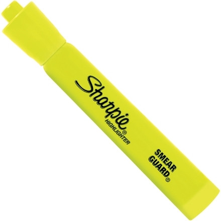 Resaltadores Sharpie®, amarillo fluorescente