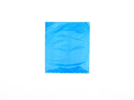 Bolsas de plástico azul para mercancías, 6 1/4 x 9 1/4 "