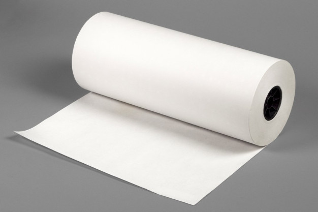 Rollo de papel de carnicero blanco, 40 #, 15 "x 1000 '