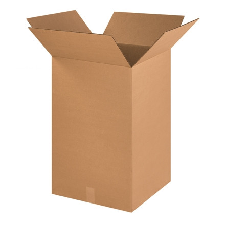 Boxes Fast BF181828DISH Cajas de cartón para mudanza, almacenamiento y  envío, 18.0 x 18.0 x 28.3 in, doble pared corrugada, Kraft (paquete de 5)