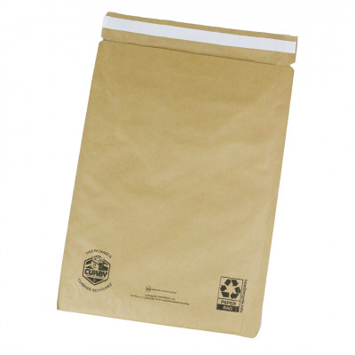 Curby Mailer, 9 7/8” x 15 1/2” – self-seal curbside recyclable protective mailers