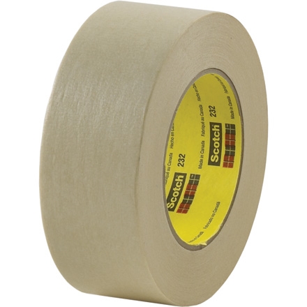 3M 232 Masking Tape, 2 x 60 yds., 6.3 Mil Thick for $31.71 Online