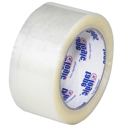 Cinta de embalaje transparente, rollo de cinta adhesiva termofusible,  resistente, 3 pulgadas x 110 yardas, 1.8 mil de grosor, paquete de 24